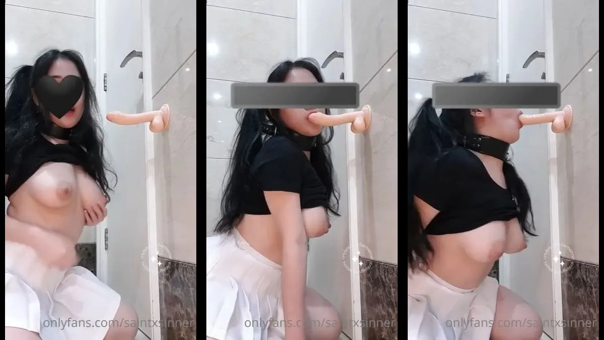 Video Bokep Cici Chindo SaintXSinner Belajar Sepong